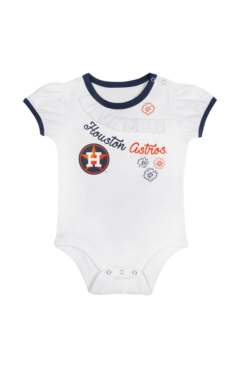 Outerstuff Infant Houston Astros Sweet Bodysuit & Skirt Set, Alternate, color, 