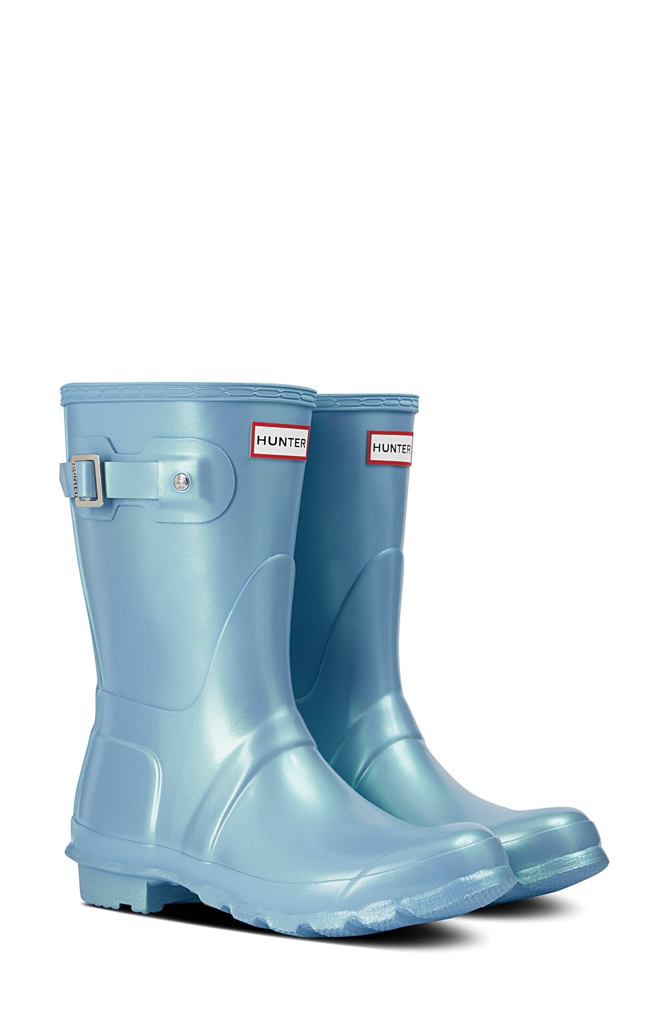 Original Short Nebula Rain Boot, Main, color, BLUE THISTLE