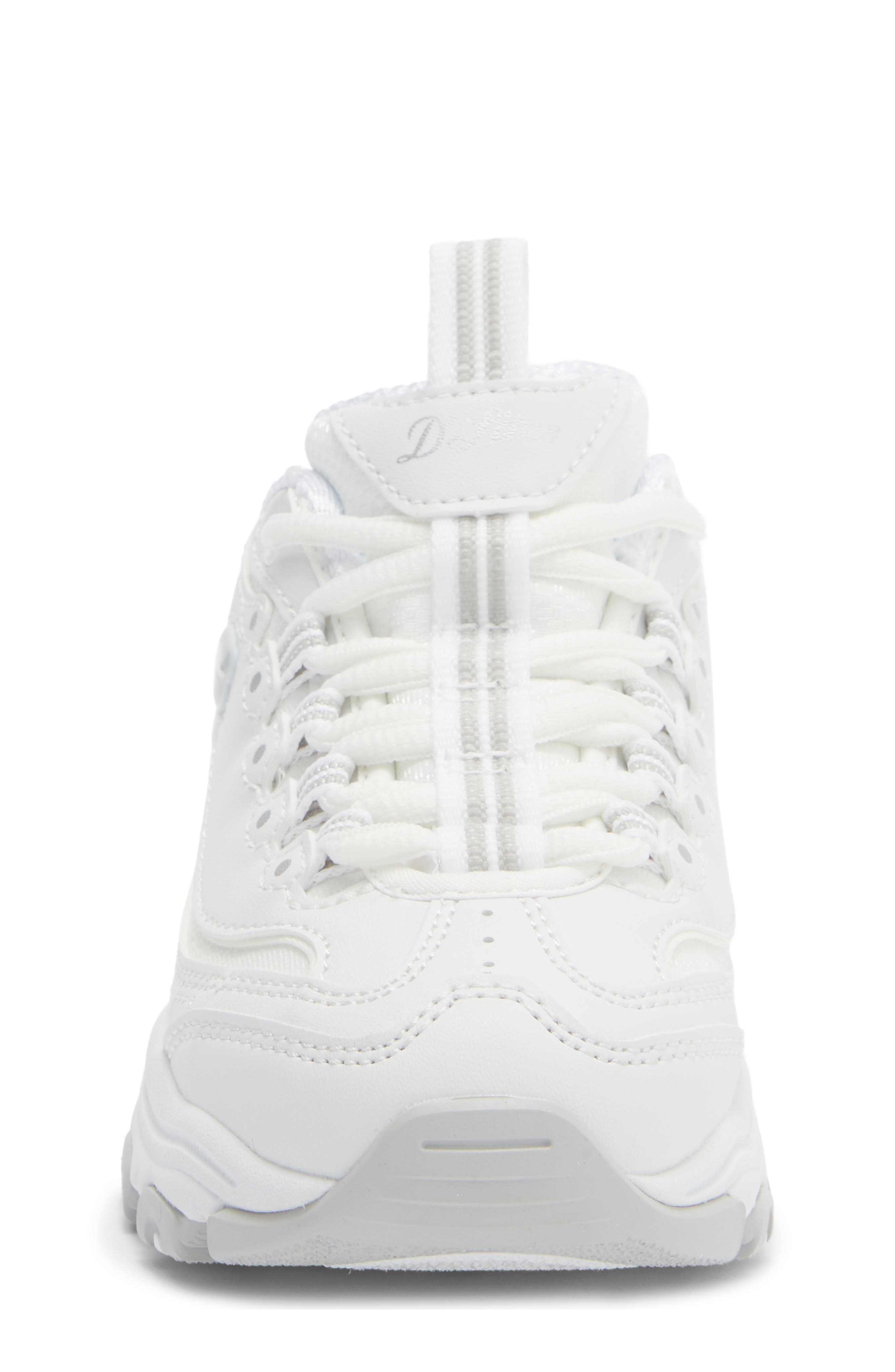 Kids' D'Lites Biggest Fan Sneaker, Alternate, color, WHITE/ SILVER