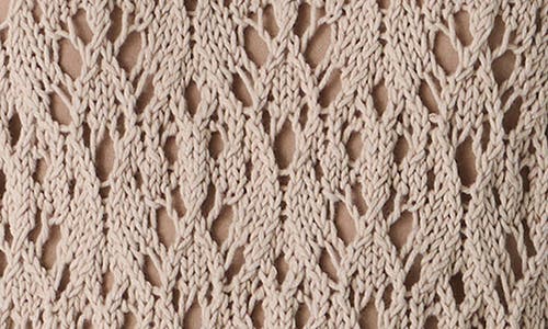 Eileen Fisher Crewneck Organic Cotton Sweater In Wheat
