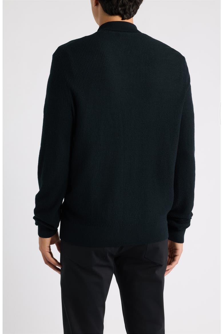 Lumile Button Cardigan, Alternate, color, BLACK