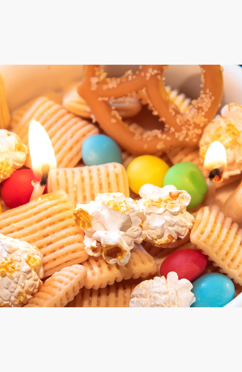 Southlake gifts Trail Mix Cereal Bowl Decorative Candle, Alternate, color, Light Beige / Multi