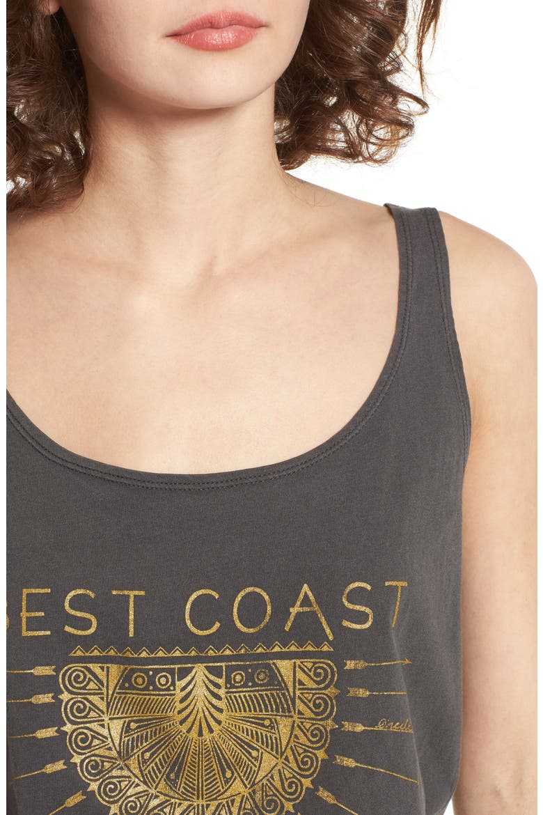 Best Coast Graphic Tank, Alternate, color, FADED