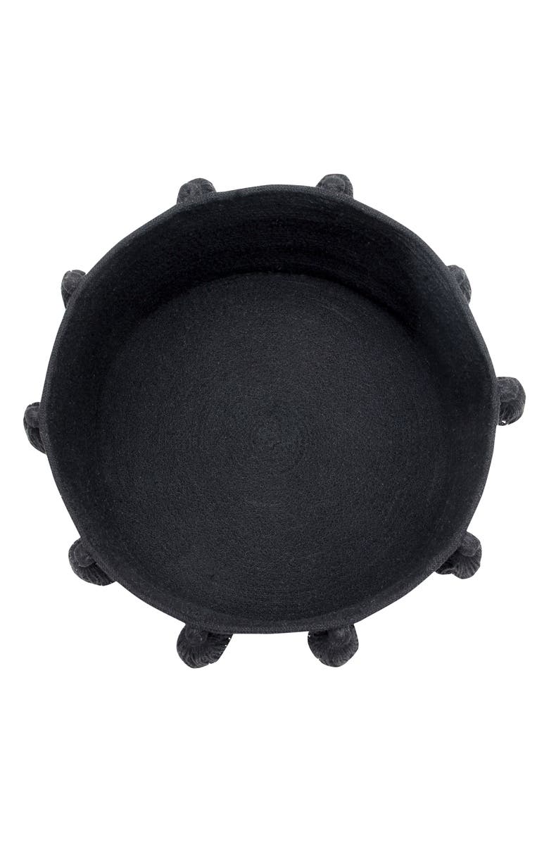 Lorena Canals Tassel Basket, Alternate, color, 