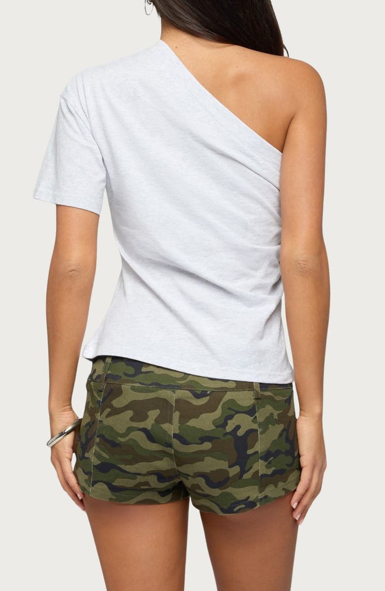 EDIKTED Yurey Gathered One Shoulder Top, Alternate, color, 