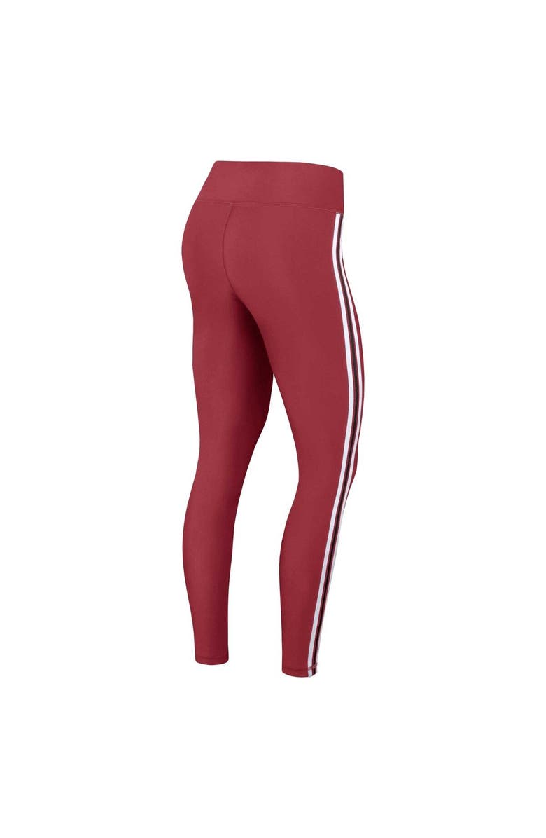 WEAR by Erin Andrews Women's WEAR by Erin Andrews Scarlet San Francisco 49ers Color Block Leggings, Alternate, color, Scarlet
