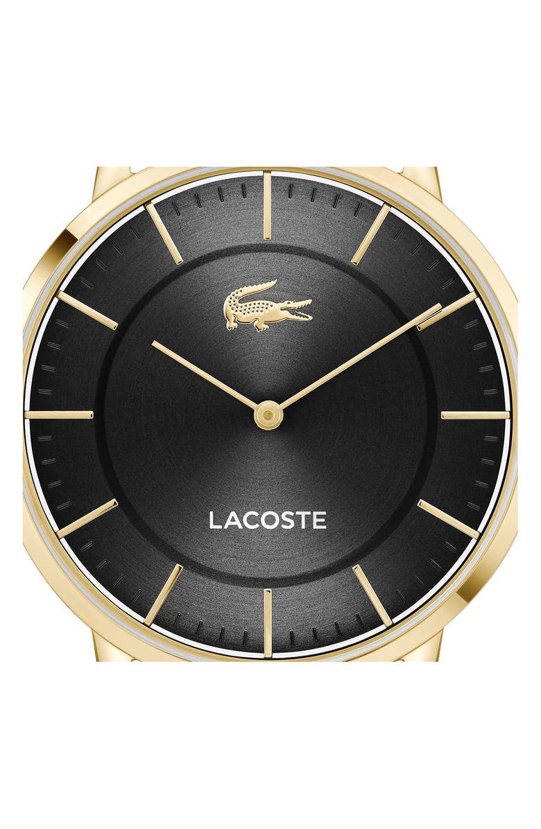 Lacoste Crocorigin Bracelet Watch, 40mm, Alternate, color, Gold