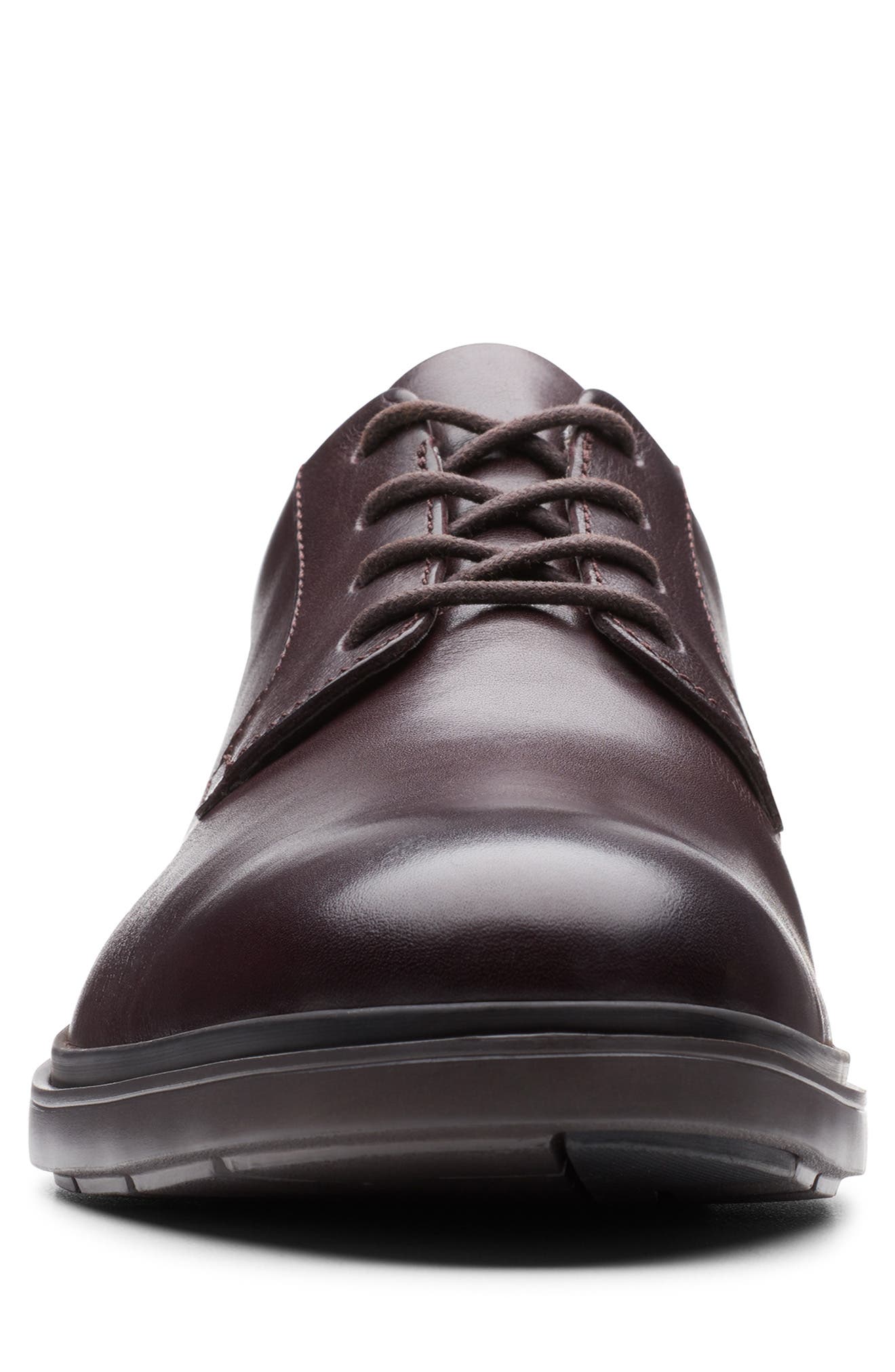 Un Tailor Plain Toe Derby, Alternate, color, OX BLOOD LEATHER