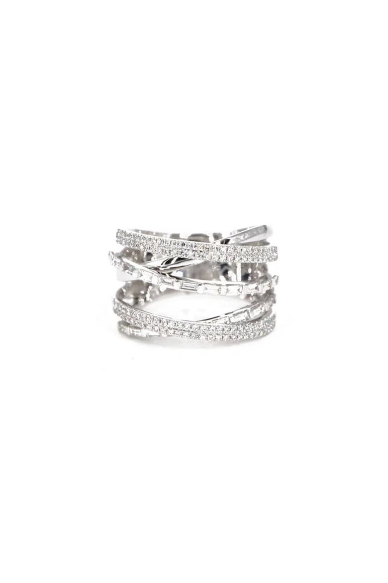Gwen Ring, Main, color, Silver