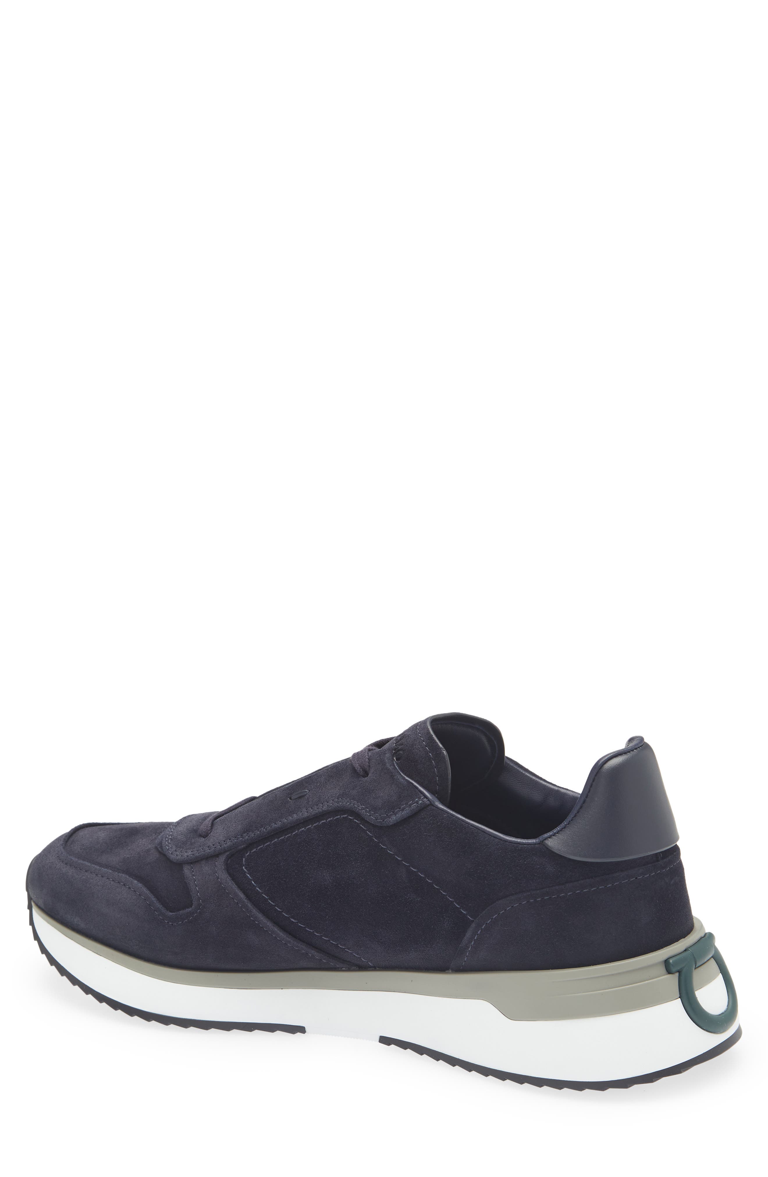 FERRAGAMO America Sneaker, Alternate, color, Navy