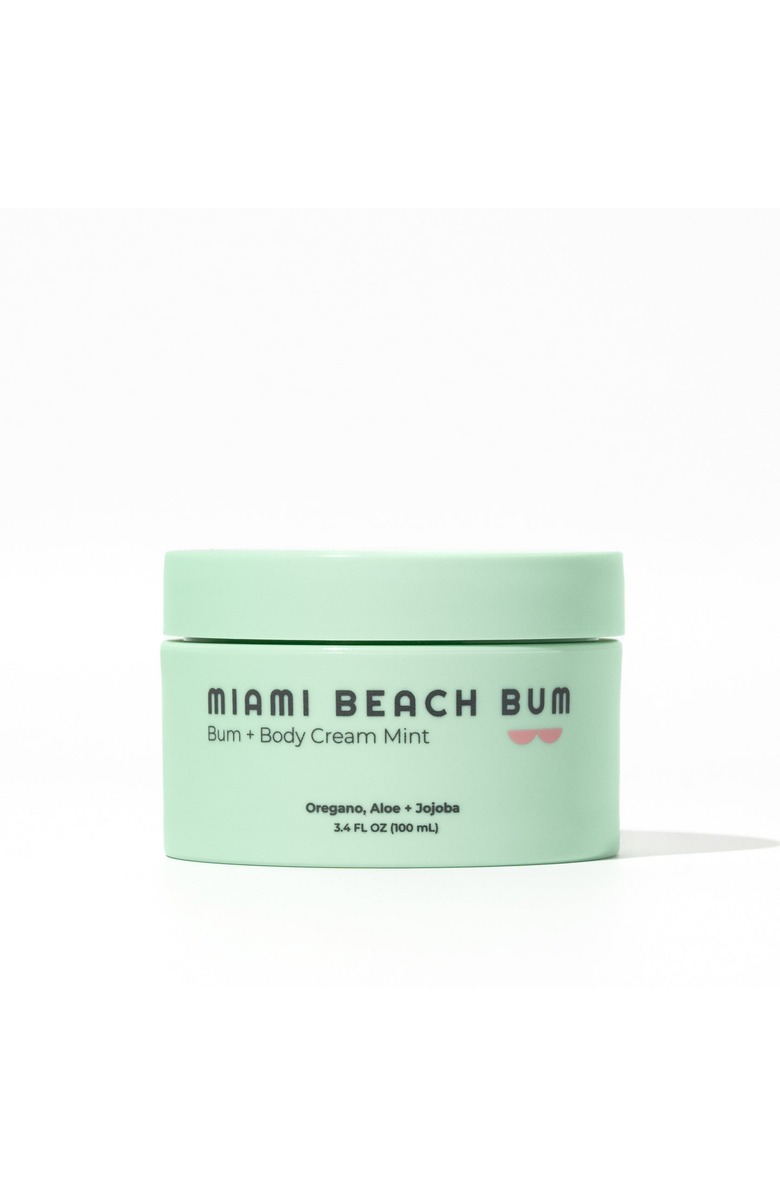 Miami Beach Bum Bum + Body Mint Cream, Main, color, NO COLOR