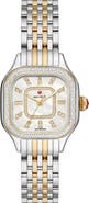 MICHELE Meggie Diamond Dial Bracelet Watch, 29mm