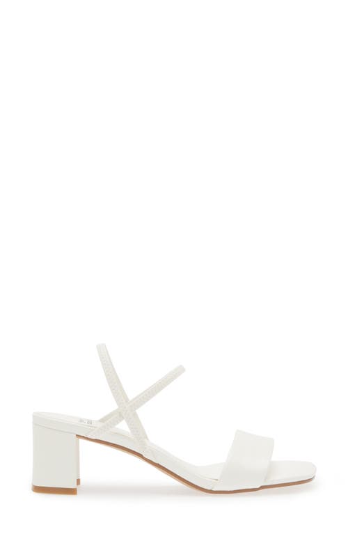 Jeffrey Campbell Adapt Slingback Sandal In White