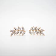 Ivy & Pearl Co. Luxe Marquise Bridal Earrings