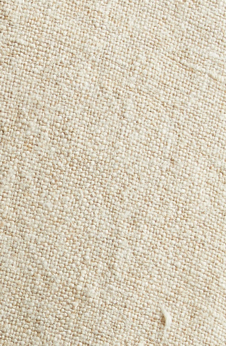 Comme des Garçons Asymmetric Heavyweight Linen Canvas Vest, Alternate, color, Ecru