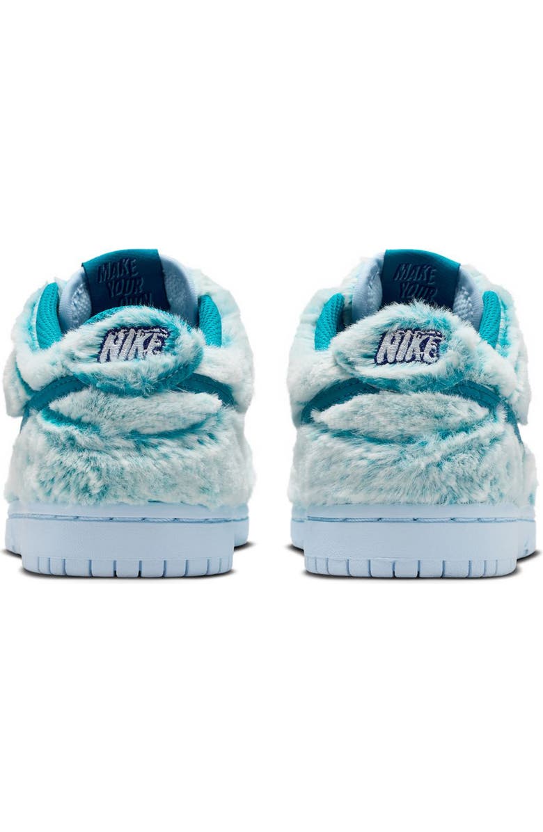 Nike Kids' Dunk Low 'Abominable Snowman' Sneaker, Alternate, color, 441 Clstbl/Grabys