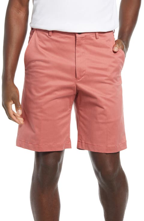 Men's Classic Flat Front Chino Shorts