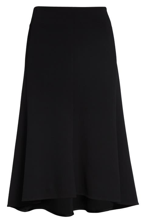High Low Midi Skirt