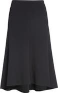 Jil Sander High Low Midi Skirt