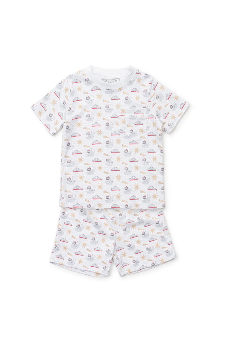 Lila and Hayes Charles Boys' Short Set, Main, color, Pirates