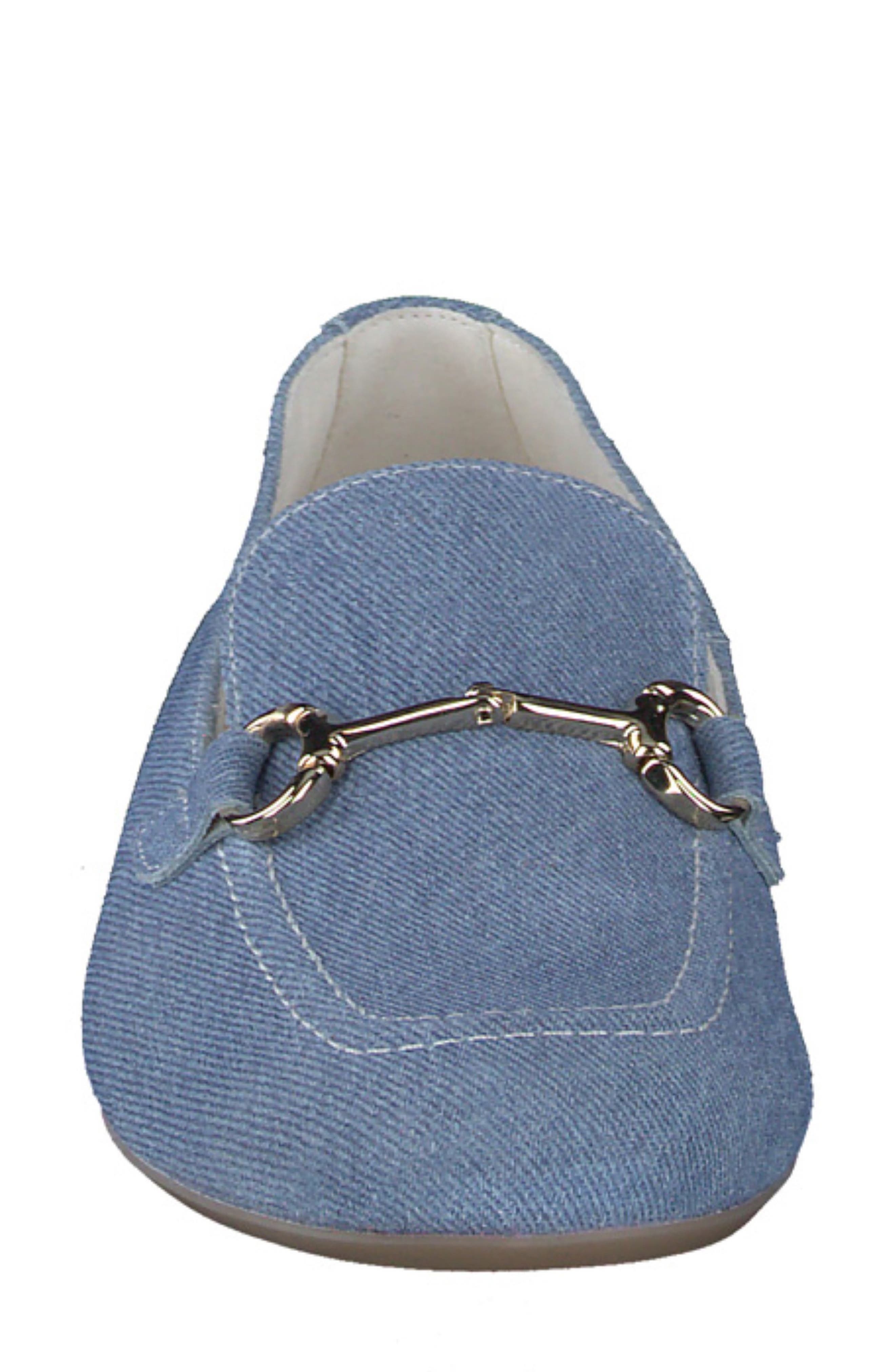 Daphne Flat, Alternate, color, JEAN DENIM