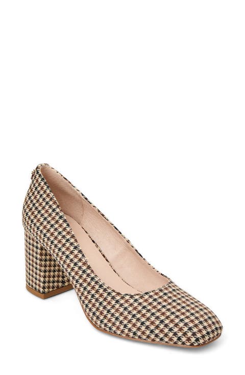 Lenora Houndstooth Pump (Women)