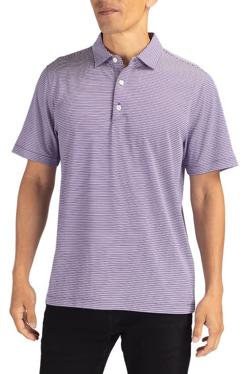 Forge Double Stripe Recycled Blend Polo