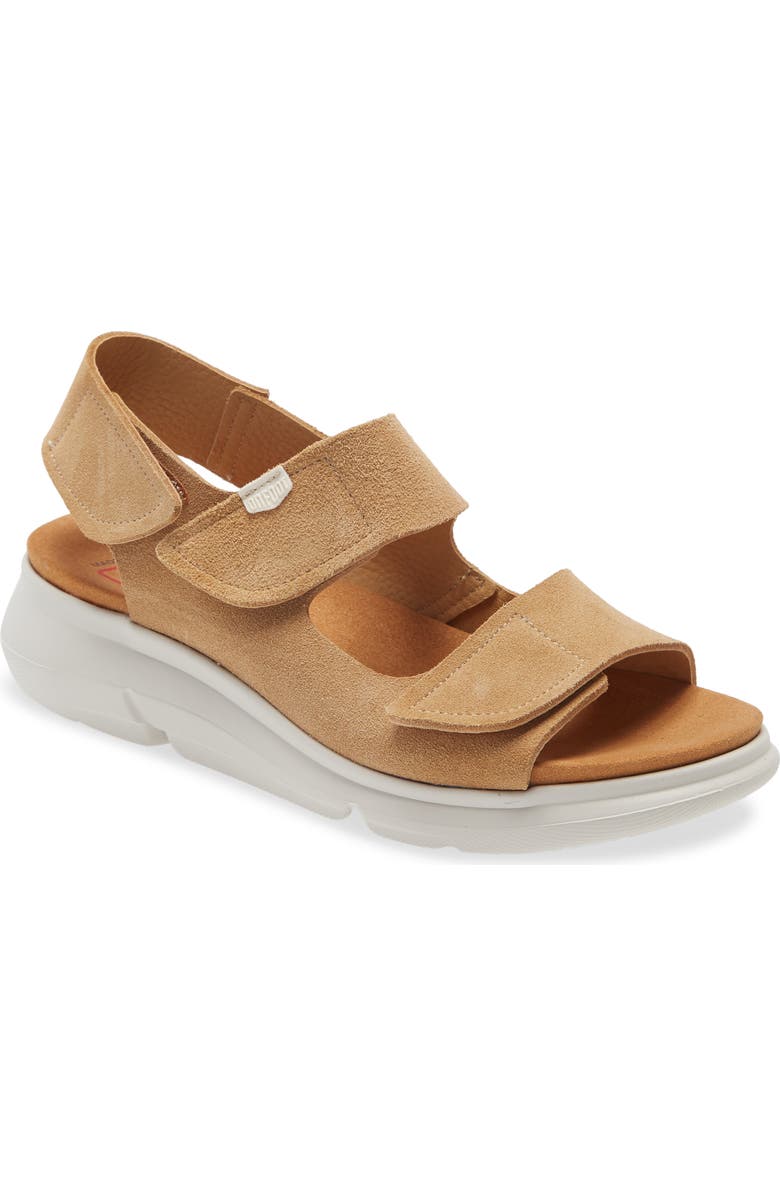 On Foot Wedge Sandal, Main, color,