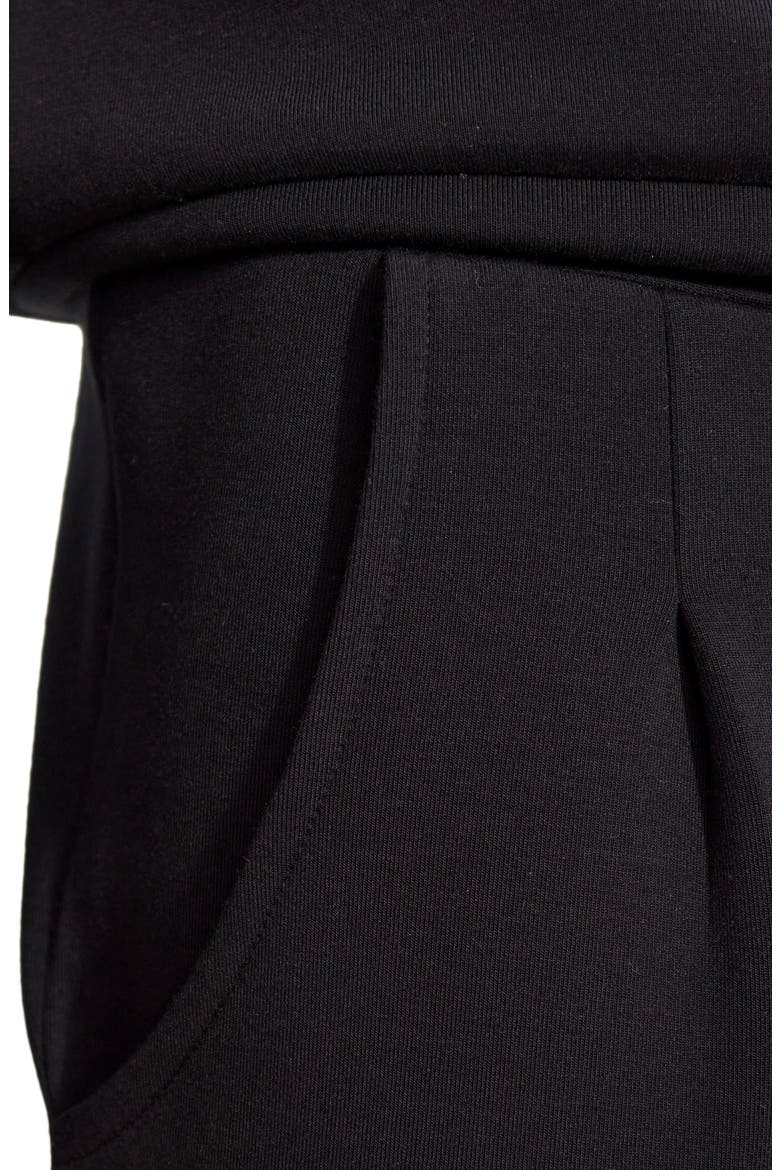 The Rolled Cuff 25-Inch Pants, Alternate, color, BLACK