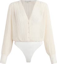 Favorite Daughter The Change Me Plissè Bodysuit