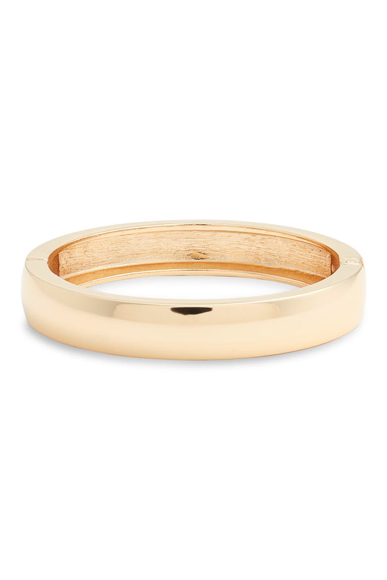Polished Bangle, Main, color, GOLD