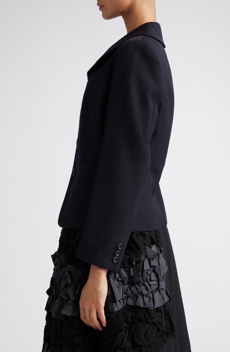 Comme des Garçons Comme des Garçons Wool Gabardine Jacket, Alternate, color,