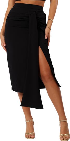 Zanita Crop Tank & Midi Skirt Set