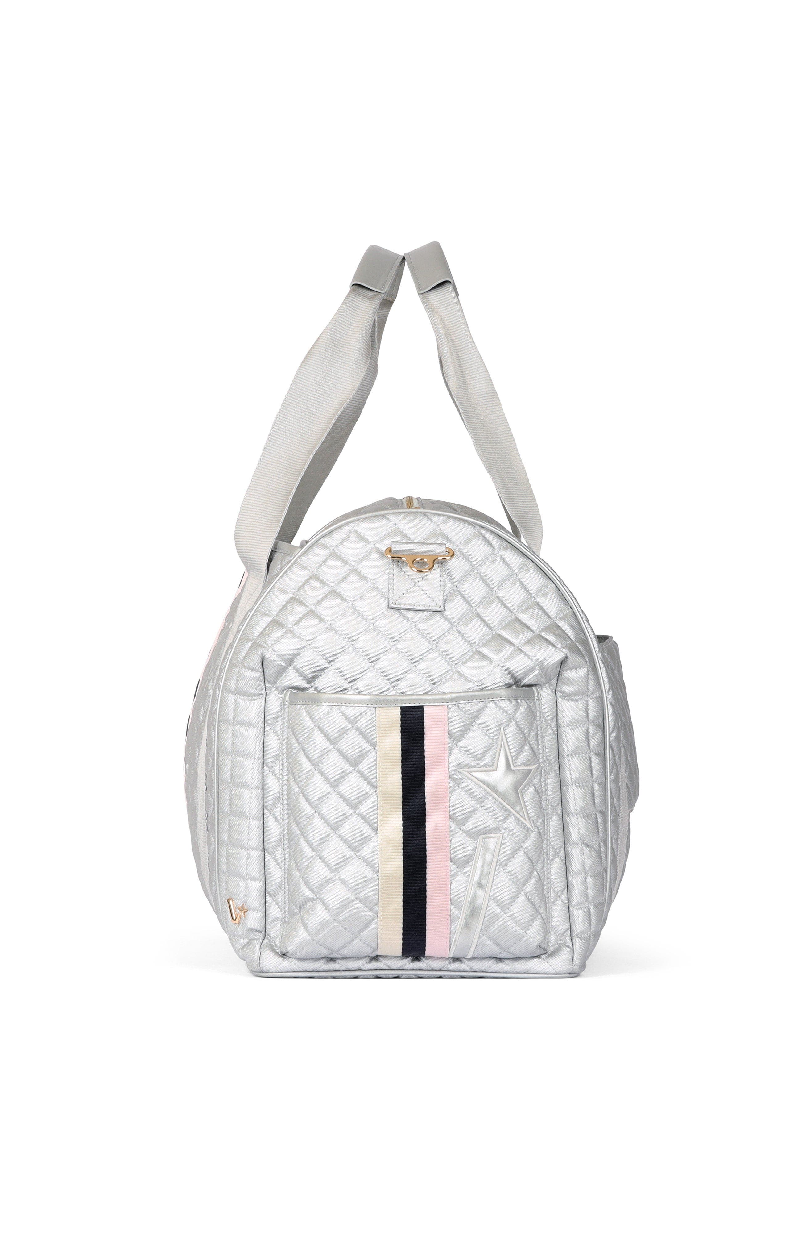 Volée Weekender Bag, Alternate, color, Silver