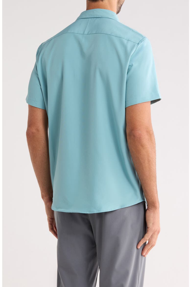Lenox Tech Shirt, Alternate, color, CAMEO BLUE