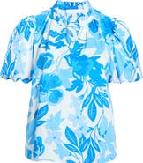 SUGARLIPS Darian Floral Ruffle Top