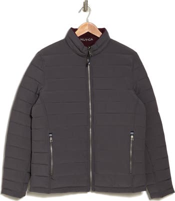 Water Resistant Reversible Puffer Jacket