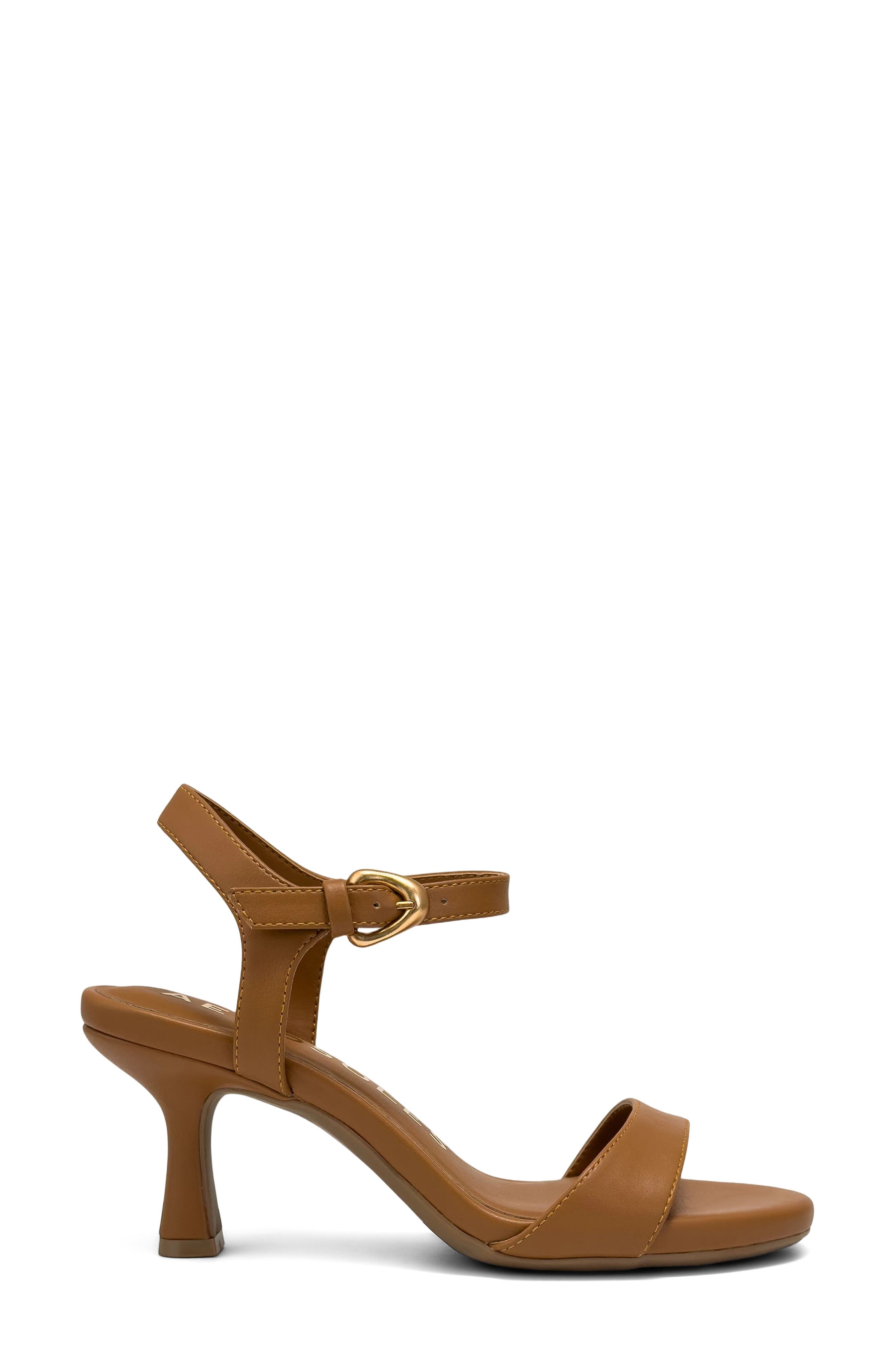 Aerosoles Divia Ankle Strap Sandal, Alternate, color, Tan Fx Nappa