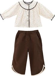 Sweet Cactus Set with Lace Detail
