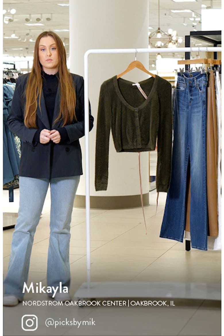 Gene Chenille Crop Cardigan video