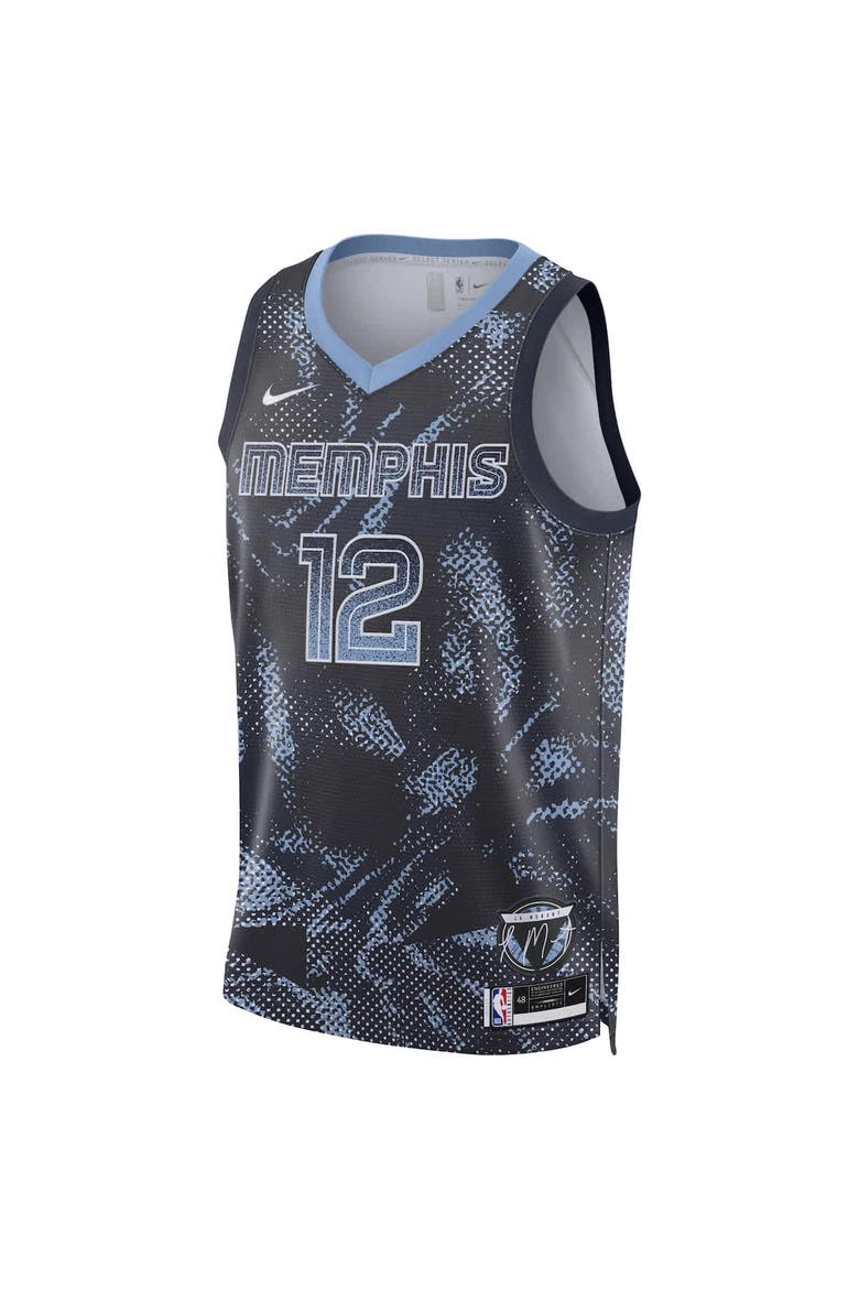 Unisex Nike Ja Morant Navy Memphis Grizzlies 2025 Select Series Swingman Player Jersey, Alternate, color, Navy