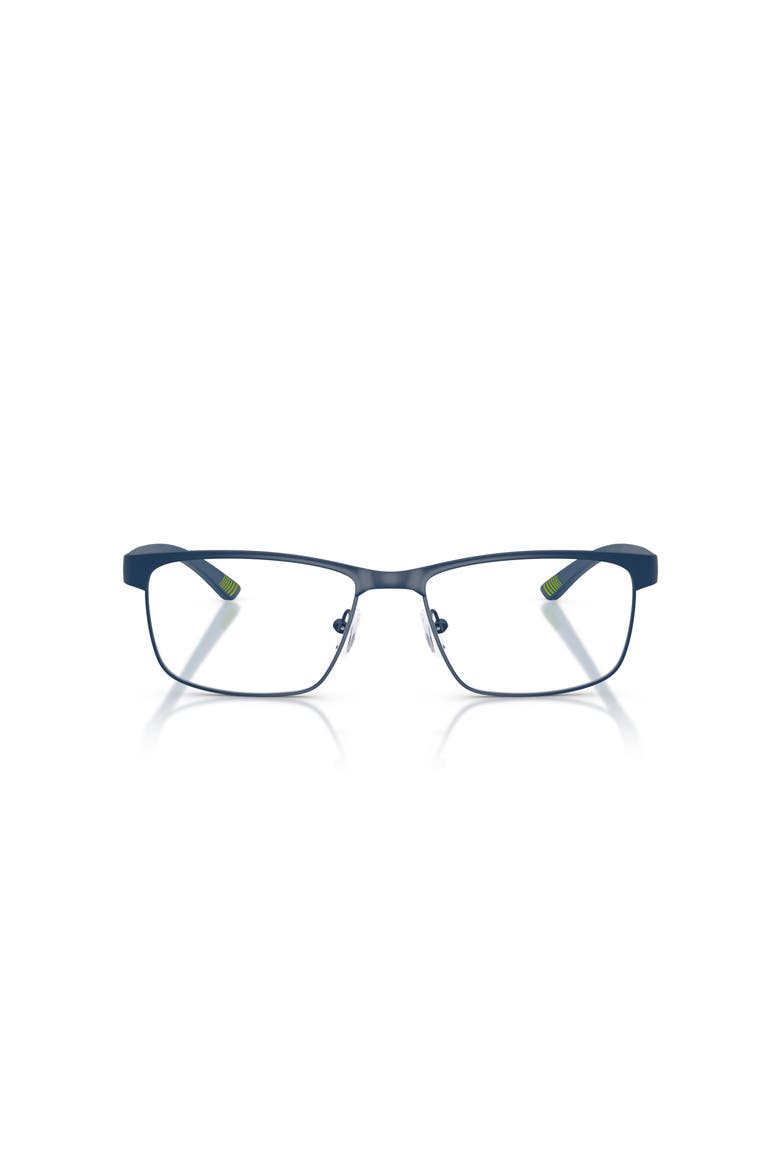56mm Rectangle optical glasses, Alternate, color, Blue