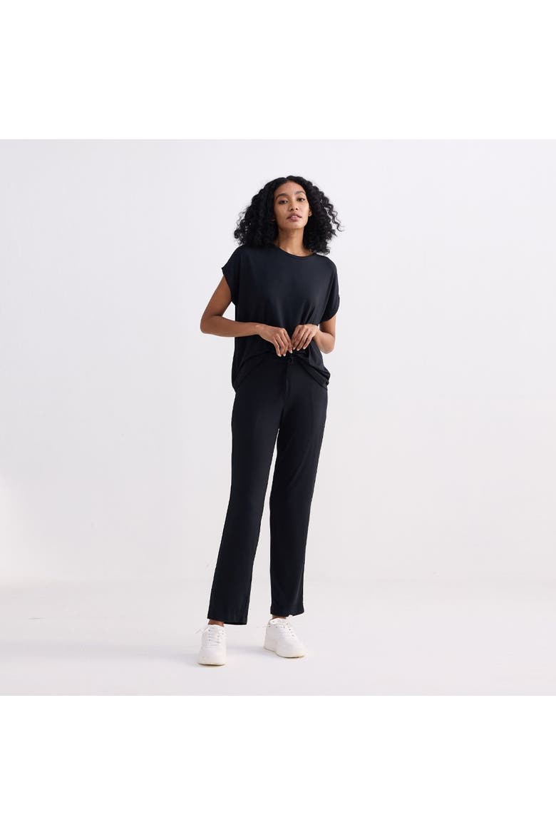 Relaxed Everyday Tee, Alternate, color, Black