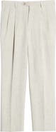 Berle Pleat Front Linen Pants