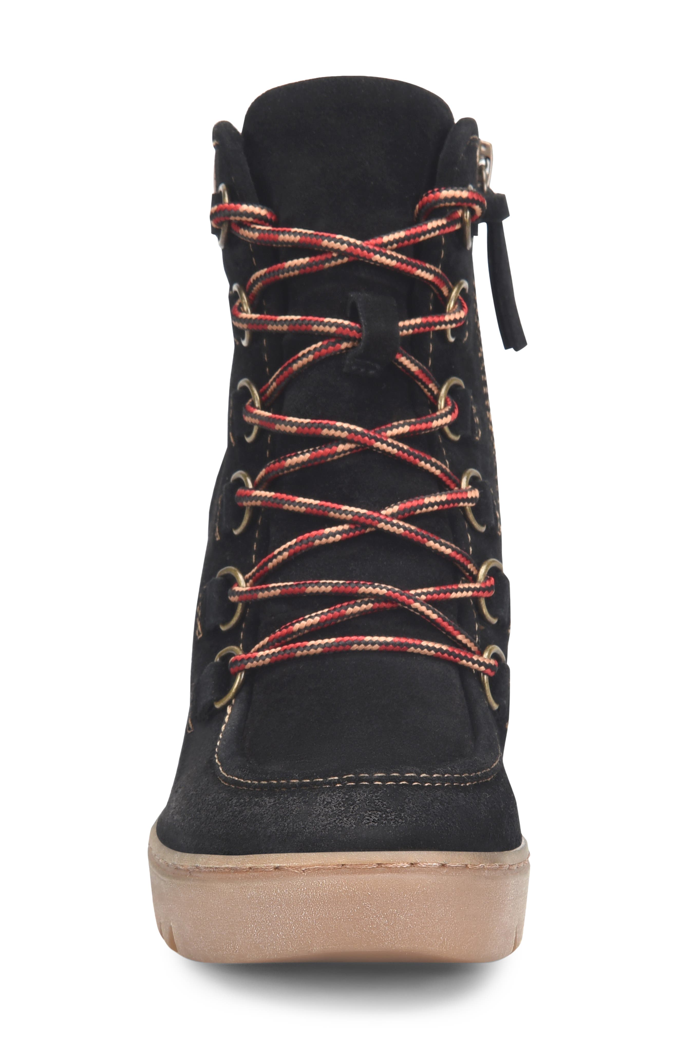 Söfft Underlyn Suede & Leather Bootie, Alternate, color, 