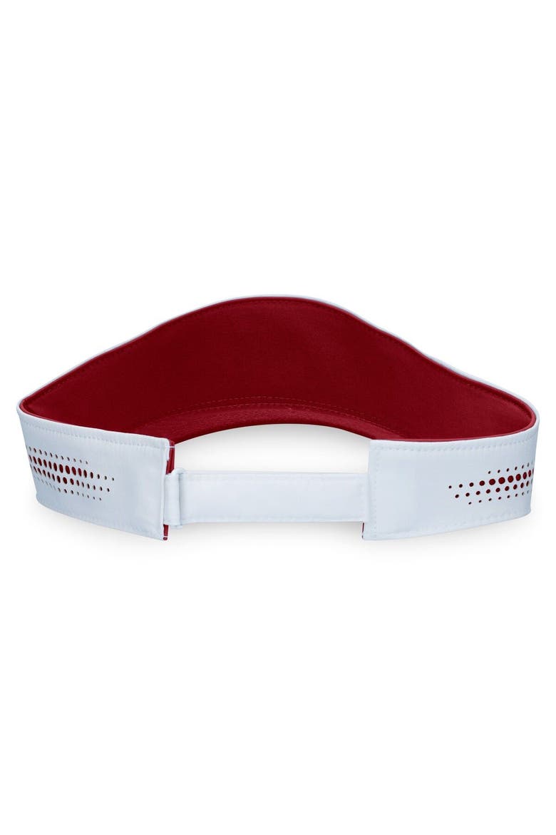 Men's Top of the World White Arizona State Sun Devils Flare Adjustable Visor, Alternate, color, White