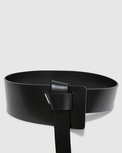 Belle & Bloom Make It To Me Belt In Black