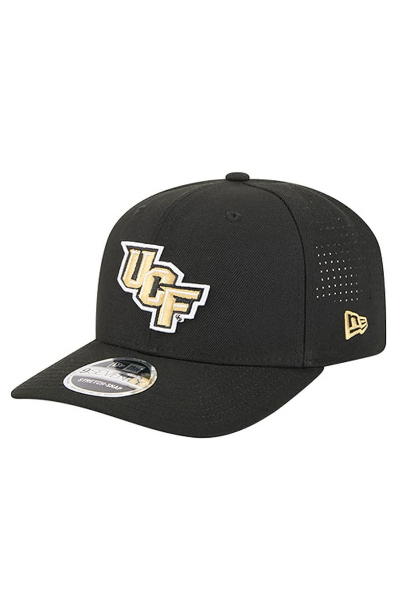 New Era Men
s New Era Black UCF Knights Team 9SEVENTY Adjustable Hat, Main, color, Black