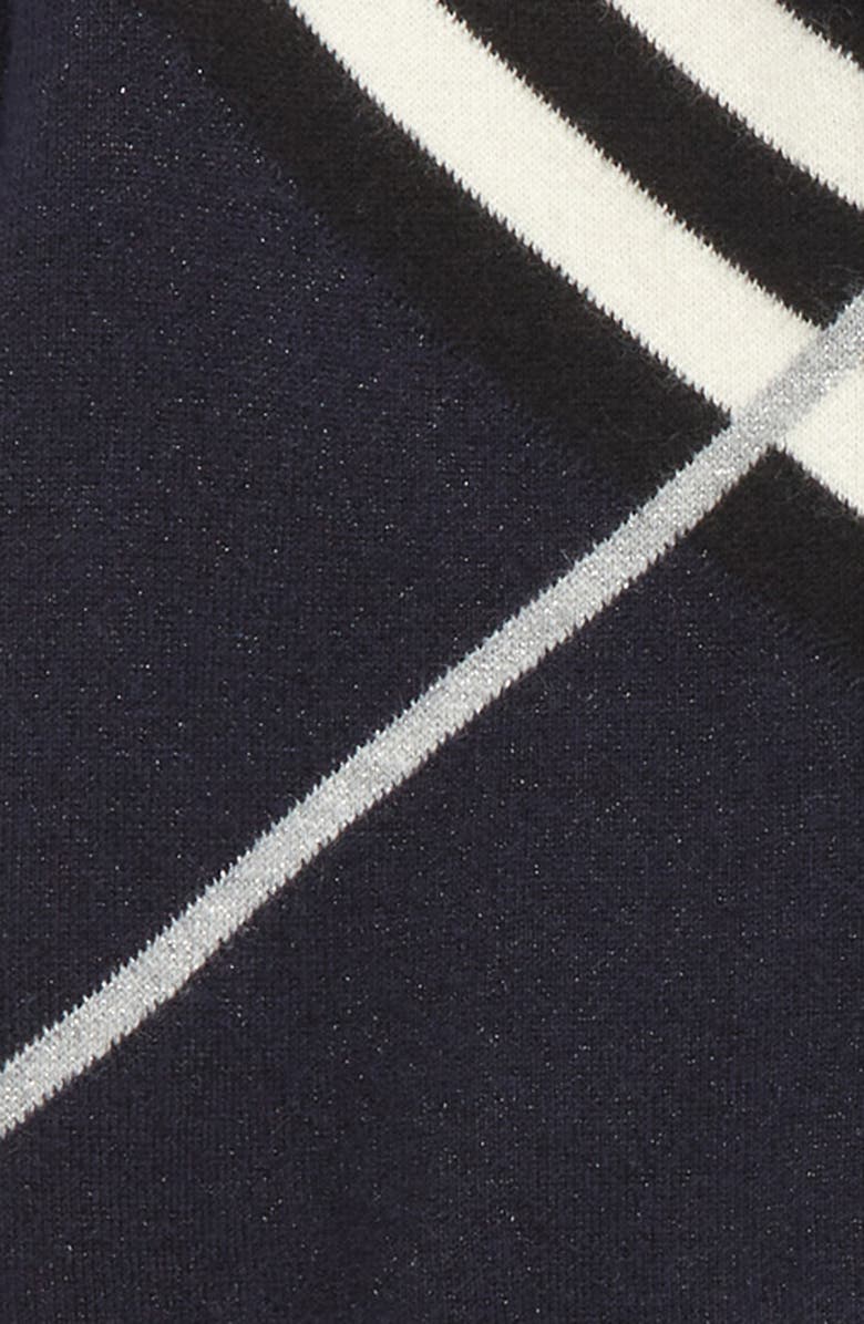 Burberry Hooded Full Zip Jacket & Rib Pants Set, Alternate, color, Dark Charcoal Blue