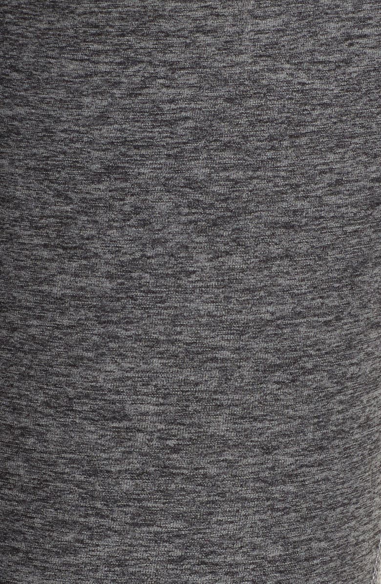 Hue Hold It Wide Waistband Leggings, Alternate, color, Black